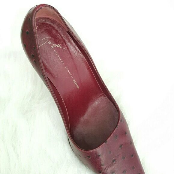 Giuseppe zanotti design ostrich leather - Picture 6 of 9